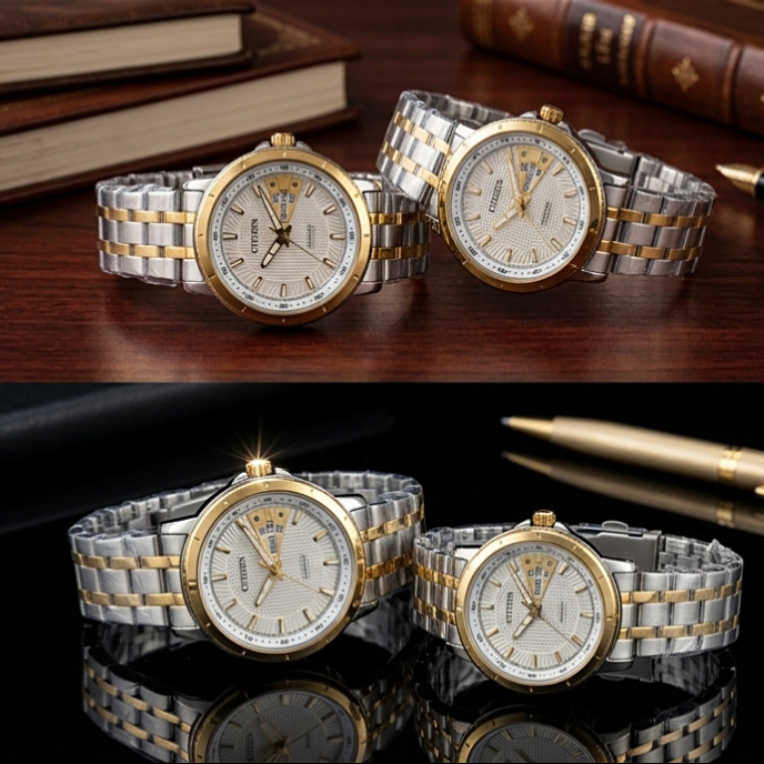 "A Study in Steel and Gold: Four Curated Watch