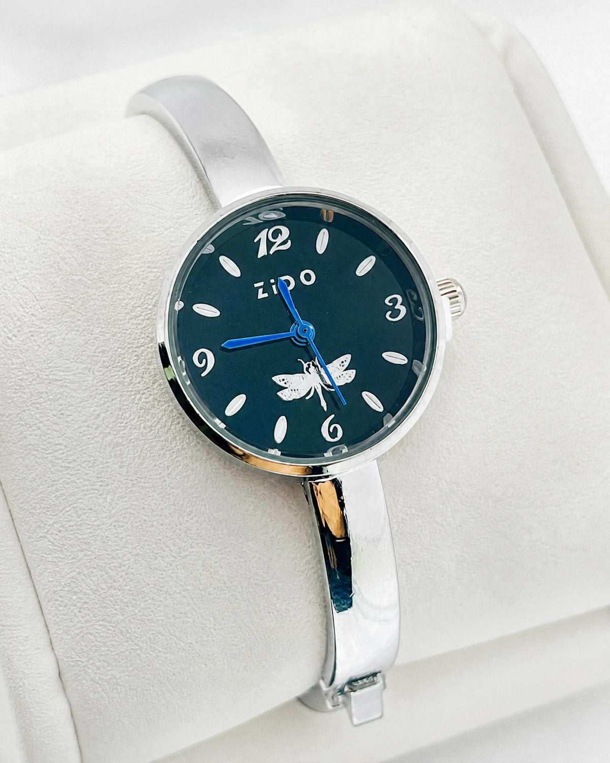 ZIDO Silver-Tone Bee Motif Women's Watch