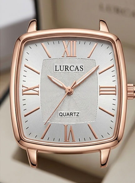 Lurcas Elegance Cushion-Case Quartz
