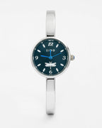 ZIDO Silver-Tone Bee Motif Women's Watch