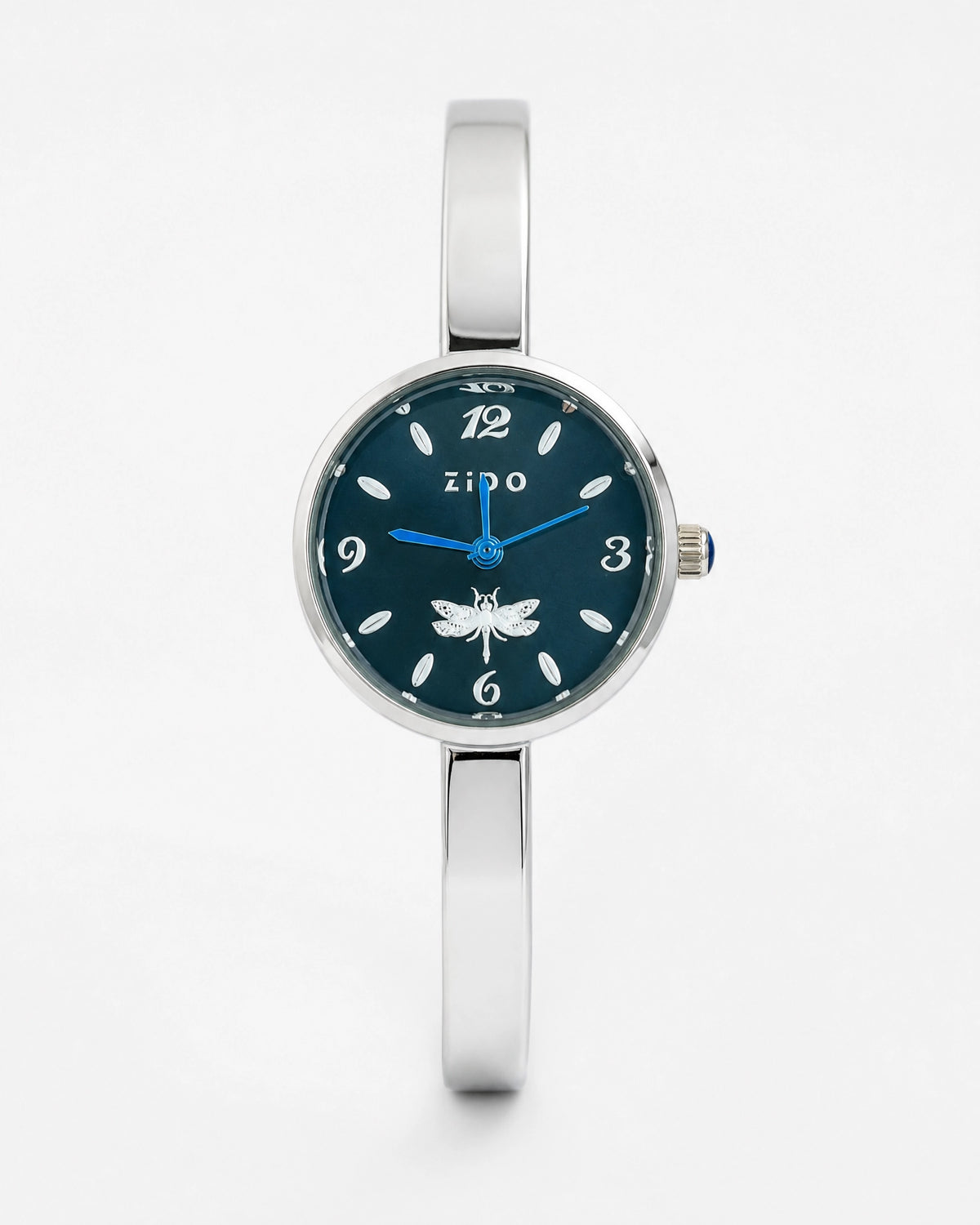 ZIDO Silver-Tone Bee Motif Women's Watch