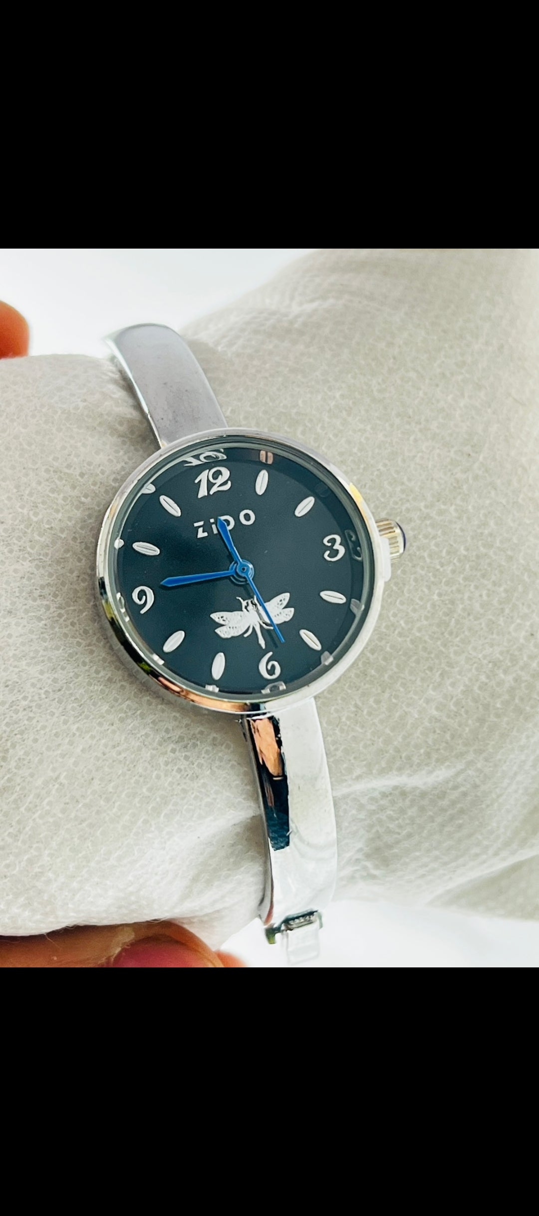 ZIDO Silver-Tone Bee Motif Women's Watch