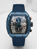 T5 Chrono "Titanium Sky" Skeleton - The Apex of Blue Steel and Precision
Company: T5 Timepieces