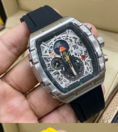 T5 Chrono "Titanium Sky" Skeleton - The Apex of Blue Steel and Precision
Company: T5 Timepieces