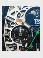 T5 Chrono "Titanium Sky" Skeleton - The Apex of Blue Steel and Precision
Company: T5 Timepieces