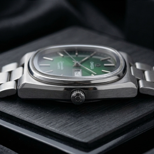 Omega Seamaster Quartz Vintage - Emerald TV Dial
