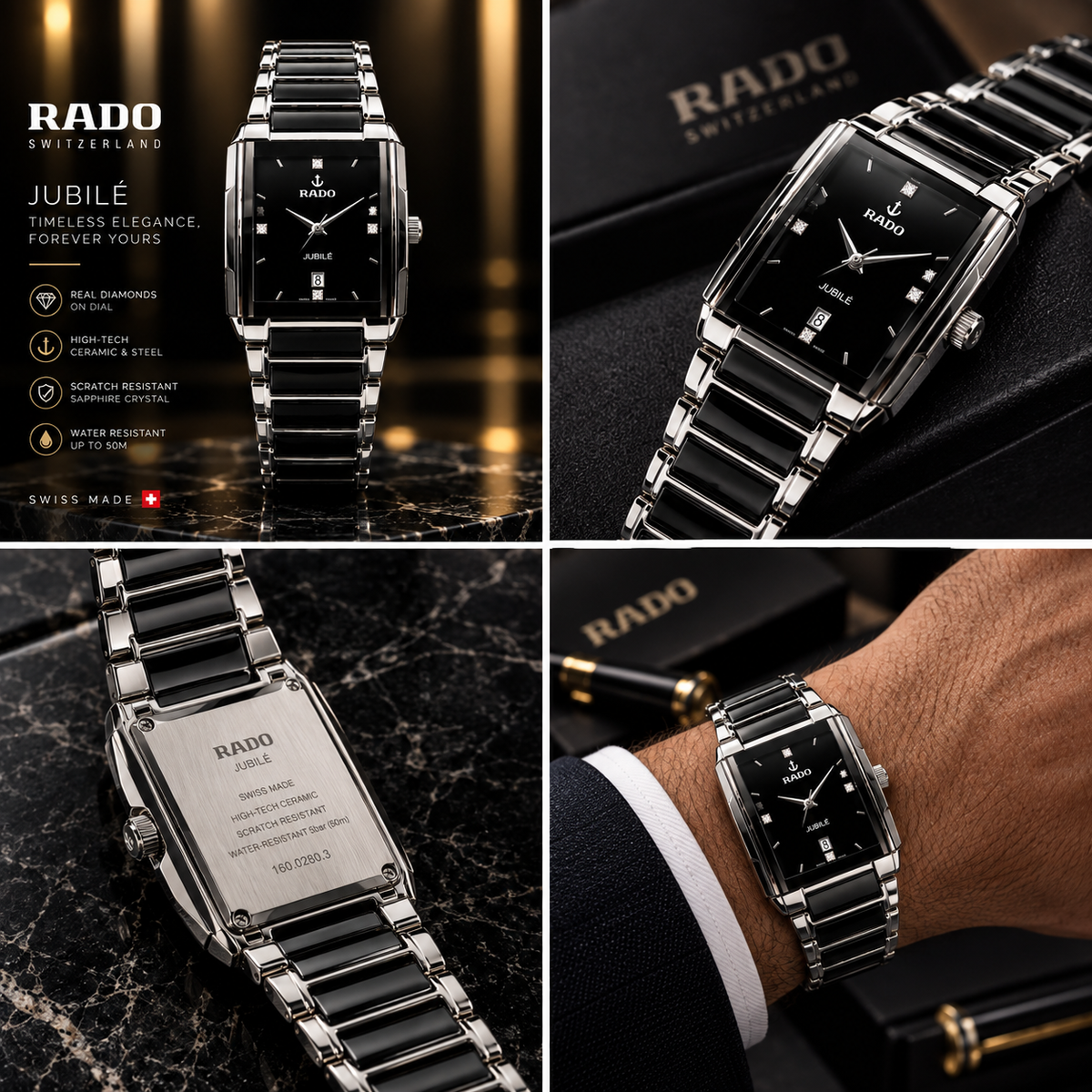 RADO Jubilé — The Icon of Swiss Luxury & Modern Sophistication