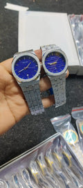Calvin Klein  Dial Silver Couple Watches – Luxury Edition