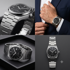 Tissot PRX Powermatic 80 – Black Waffle Dial