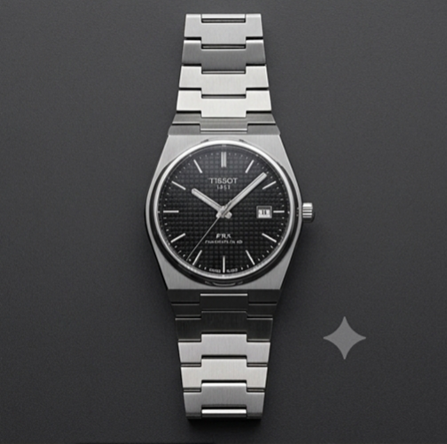 Tissot PRX Powermatic 80 – Black Waffle Dial