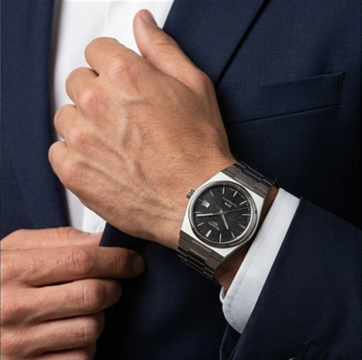 Tissot PRX Powermatic 80 – Black Waffle Dial