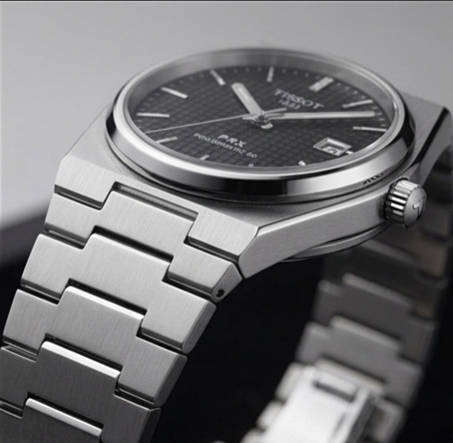 Tissot PRX Powermatic 80 – Black Waffle Dial