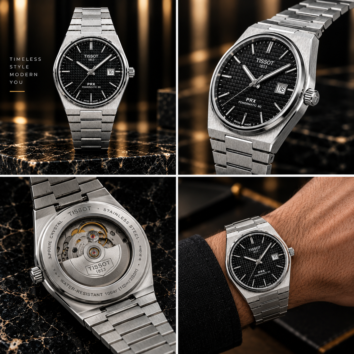 Tissot PRX Powermatic 80 — Timeless Steel, Modern Elegance