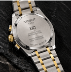 Tissot Chronograph — Bold Swiss Precision in Black & Gold