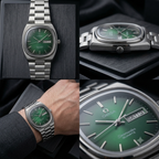Omega Seamaster Quartz Vintage - Emerald TV Dial