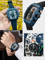 T5 Chrono "Titanium Sky" Skeleton - The Apex of Blue Steel and Precision
Company: T5 Timepieces